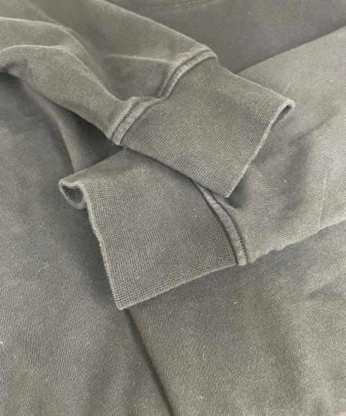 STONE ISLAND（ストーンアイランド）STONE ISLAND (ストーンアイランド) ORGANIC COTTON FLEECE ブラック サイズ:Mの古着・服飾アイテム