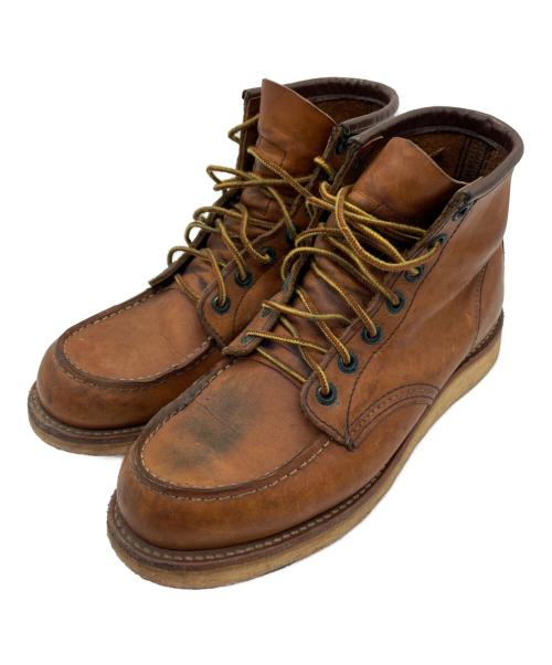 RED WING（レッドウィング）RED WING (レッドウィング) ワークブーツ ブラウン サイズ:UK 7の古着・服飾アイテム