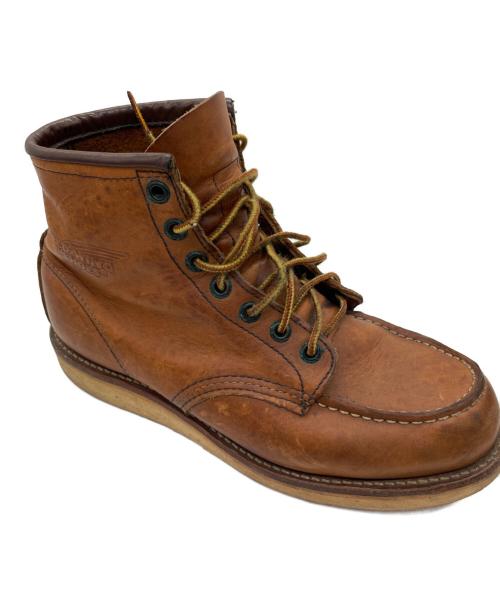 RED WING（レッドウィング）RED WING (レッドウィング) ワークブーツ ブラウン サイズ:UK 7の古着・服飾アイテム