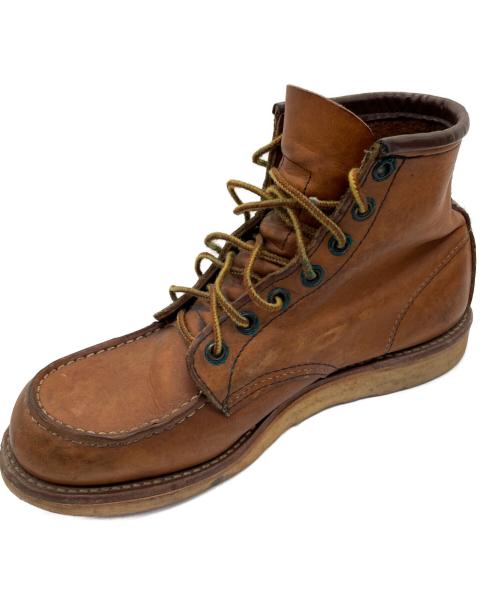 RED WING（レッドウィング）RED WING (レッドウィング) ワークブーツ ブラウン サイズ:UK 7の古着・服飾アイテム