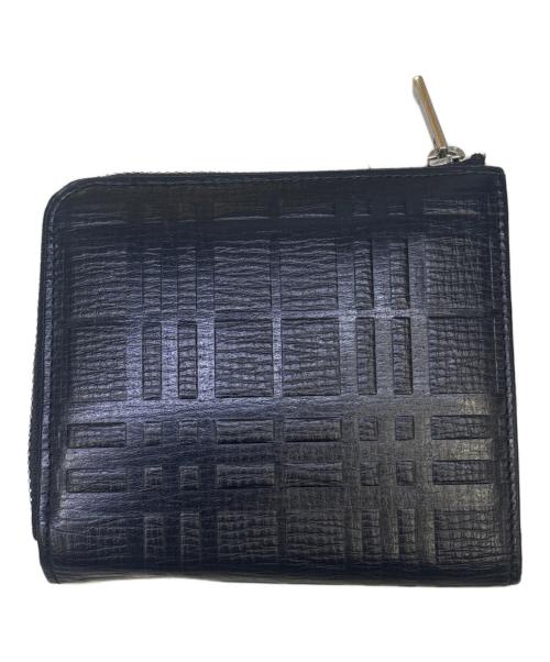 BURBERRY（バーバリー）BURBERRY (バーバリー) 5連キーチェーン付2つ折り財布 ブラックの古着・服飾アイテム