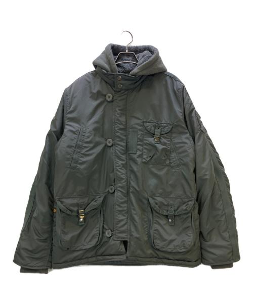 ALPHA INDUSTRIES（アルファインダストリーズ）ALPHA INDUSTRIES (アルファインダストリーズ) ジャケット グレー サイズ:XLの古着・服飾アイテム