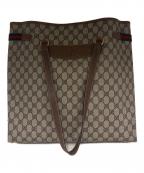 GUCCIグッチ）の古着「トートバッグ　シェリーライン」｜ベージュ