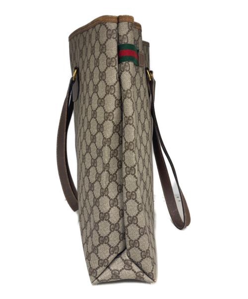 GUCCI（グッチ）GUCCI (グッチ) トートバッグ　シェリーライン ベージュの古着・服飾アイテム