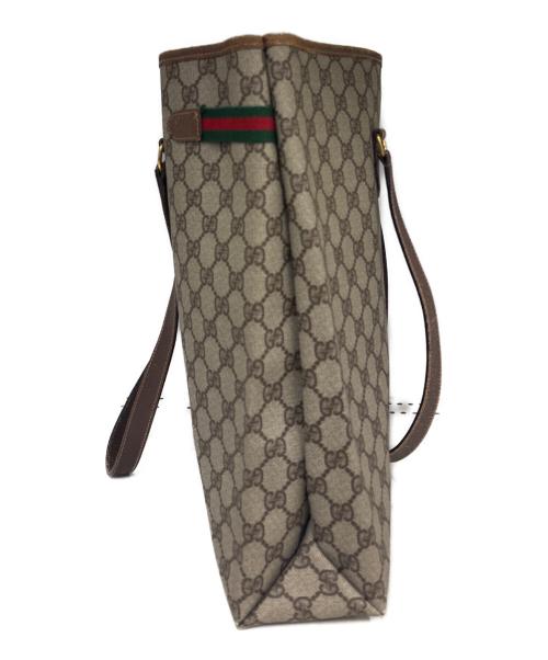 GUCCI（グッチ）GUCCI (グッチ) トートバッグ　シェリーライン ベージュの古着・服飾アイテム