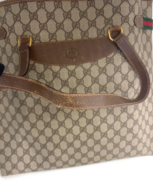GUCCI（グッチ）GUCCI (グッチ) トートバッグ　シェリーライン ベージュの古着・服飾アイテム