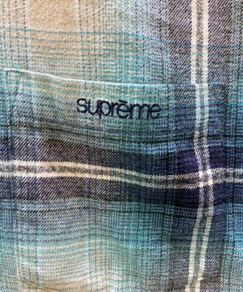 SUPREME（シュプリーム）SUPREME (シュプリーム) 長袖シャツ ブルー サイズ:Lの古着・服飾アイテム