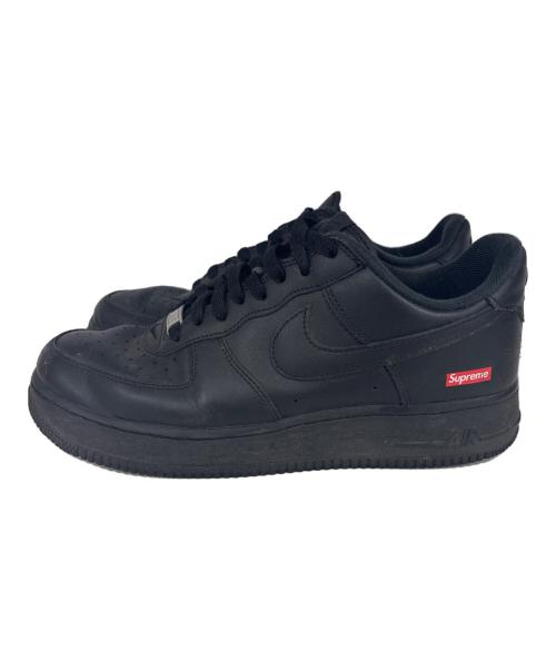 NIKE（ナイキ）NIKE (ナイキ) SUPREME (シュプリーム) AIR FORCE 1 LOW/SUPREME ブラック サイズ:US9の古着・服飾アイテム