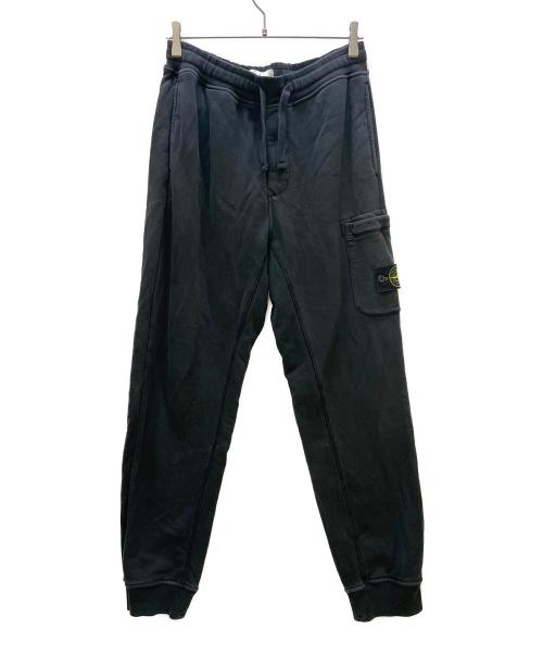 STONE ISLAND（ストーンアイランド）STONE ISLAND (ストーンアイランド) スウェットパンツ ブラック サイズ:Mの古着・服飾アイテム