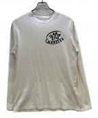 MONCLERモンクレール）の古着「ロングスリーブTシャツ」｜ホワイト