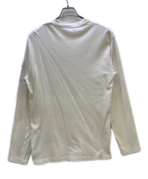 MONCLER（モンクレール）MONCLER (モンクレール) ロングスリーブTシャツ ホワイト サイズ:XSの古着・服飾アイテム