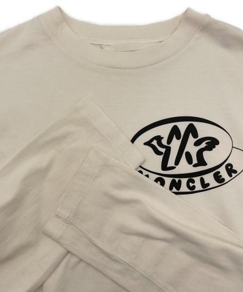 MONCLER（モンクレール）MONCLER (モンクレール) ロングスリーブTシャツ ホワイト サイズ:XSの古着・服飾アイテム