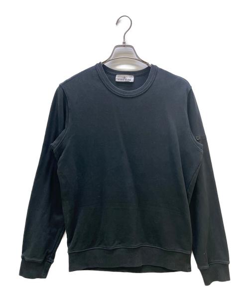 STONE ISLAND（ストーンアイランド）STONE ISLAND (ストーンアイランド) スウェット ブラック サイズ:Mの古着・服飾アイテム