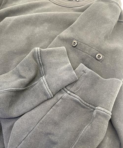 STONE ISLAND（ストーンアイランド）STONE ISLAND (ストーンアイランド) スウェット ブラック サイズ:Mの古着・服飾アイテム