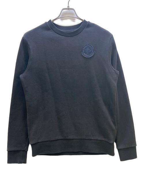 MONCLER（モンクレール）MONCLER (モンクレール) スウェット ブラック サイズ:Mの古着・服飾アイテム
