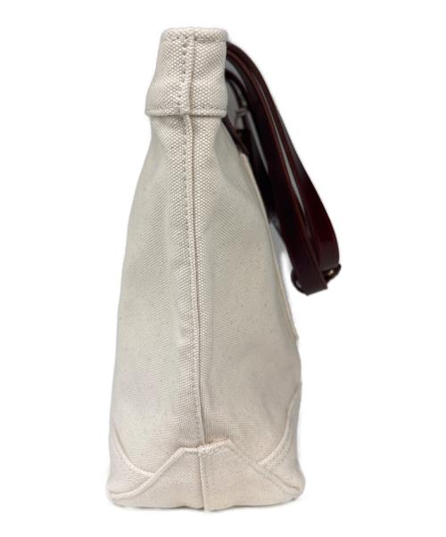 RRL（ダブルアールエル）RRL (ダブルアールエル) レザートリム ツイル トート ベージュ×ブラウン 未使用品の古着・服飾アイテム