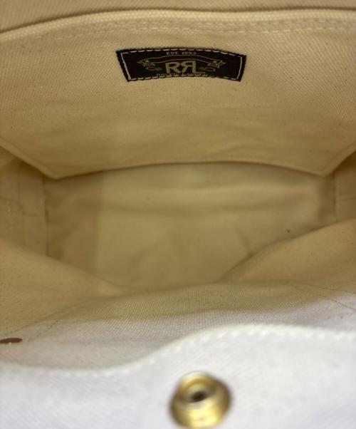 RRL（ダブルアールエル）RRL (ダブルアールエル) レザートリム ツイル トート ベージュ×ブラウン 未使用品の古着・服飾アイテム