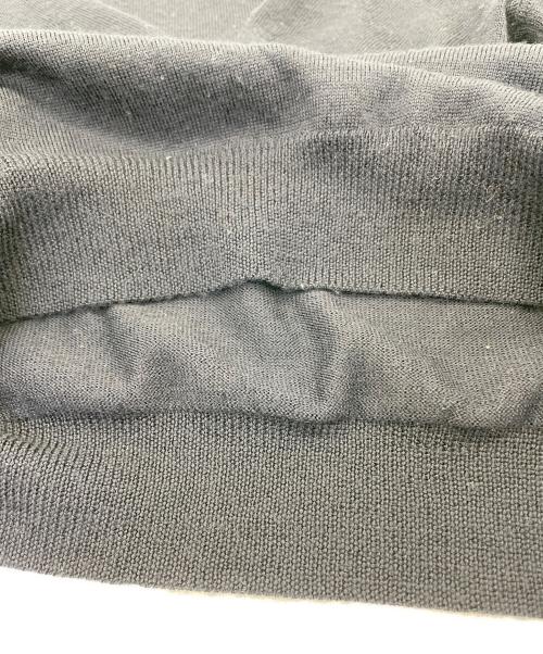 CELINE（セリーヌ）CELINE (セリーヌ) トリオンフ刺繍半袖ニット ネイビー サイズ:sの古着・服飾アイテム