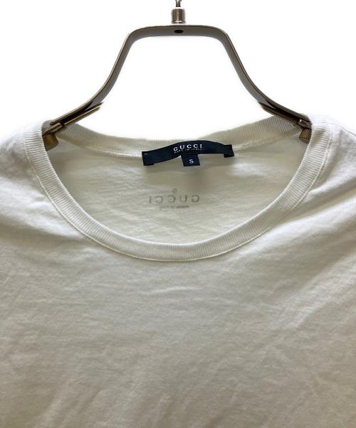 GUCCI（グッチ）GUCCI (グッチ) 半袖カットソー ホワイト サイズ:Sの古着・服飾アイテム