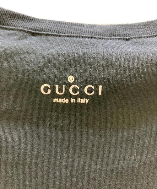 GUCCI（グッチ）GUCCI (グッチ) 半袖カットソー ブラック サイズ:Sの古着・服飾アイテム