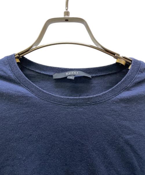 GUCCI（グッチ）GUCCI (グッチ) 半袖カットソー ネイビー サイズ:Sの古着・服飾アイテム