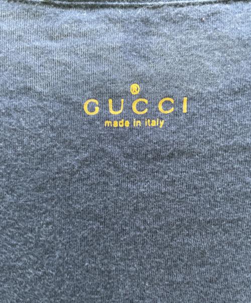 GUCCI（グッチ）GUCCI (グッチ) 半袖カットソー ネイビー サイズ:Sの古着・服飾アイテム