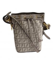 FENDI（フェンディ）の古着「2WAYバッグ　モントレゾール」｜グレー