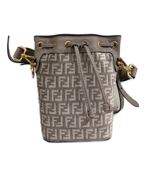 FENDI（フェンディ）FENDI (フェンディ) 2WAYバッグ　モントレゾール グレーの古着・服飾アイテム