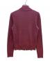 LOUIS VUITTON (ルイ ヴィトン) ダミエ コットンウール ジップアップカーディガン ワインレッド サイズ:XS：27000円