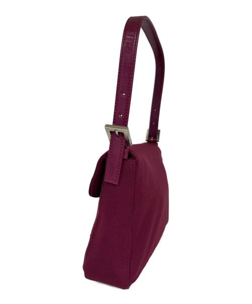 FENDI（フェンディ）FENDI (フェンディ) ショルダーバッグ　マンマバケット ショッキングピンクの古着・服飾アイテム