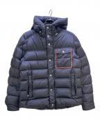 MONCLERモンクレール）の古着「フーデッド ダウンジャケット　PREVOT GIUBBOTTO」｜ネイビー
