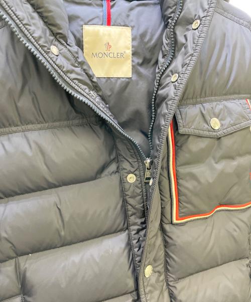 MONCLER（モンクレール）MONCLER (モンクレール) フーデッド ダウンジャケット　PREVOT GIUBBOTTO ネイビー サイズ:3の古着・服飾アイテム