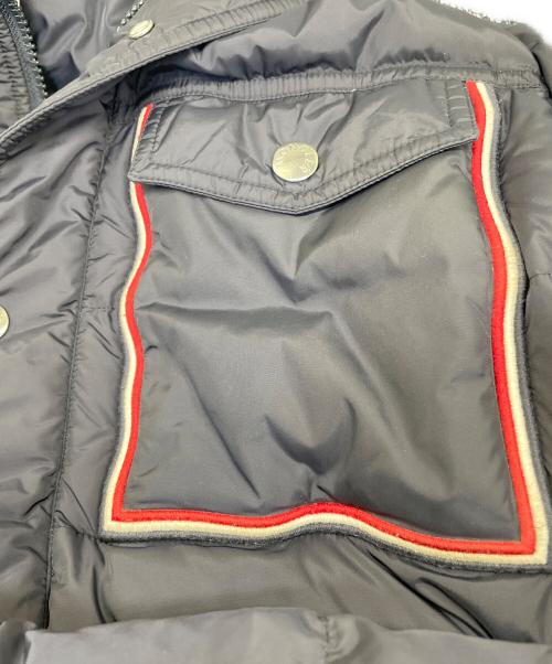 MONCLER（モンクレール）MONCLER (モンクレール) フーデッド ダウンジャケット　PREVOT GIUBBOTTO ネイビー サイズ:3の古着・服飾アイテム