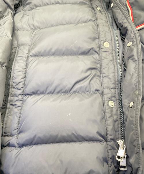 MONCLER（モンクレール）MONCLER (モンクレール) フーデッド ダウンジャケット　PREVOT GIUBBOTTO ネイビー サイズ:3の古着・服飾アイテム