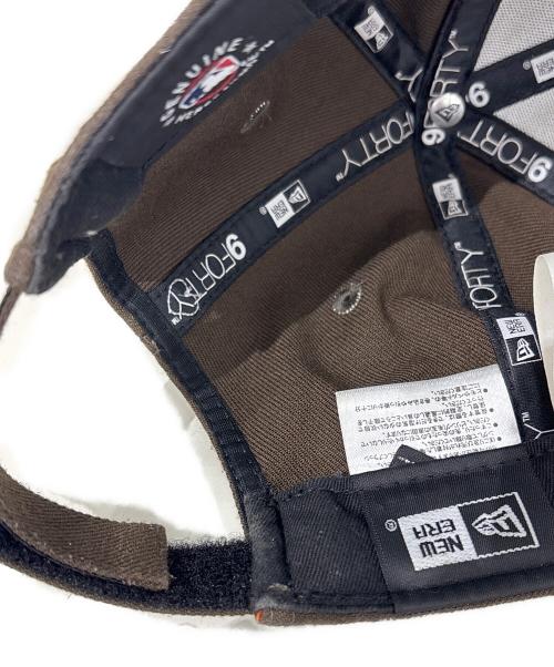 New Era（ニューエラ）New Era (ニューエラ) BASICKS (ベイシックス) キャップ　9 FORTY Yankees Heart Embroidery Cap ブラウンの古着・服飾アイテム