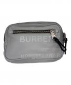 BURBERRYバーバリー）の古着「ボディーバッグ　ホースフェリー」｜グレー