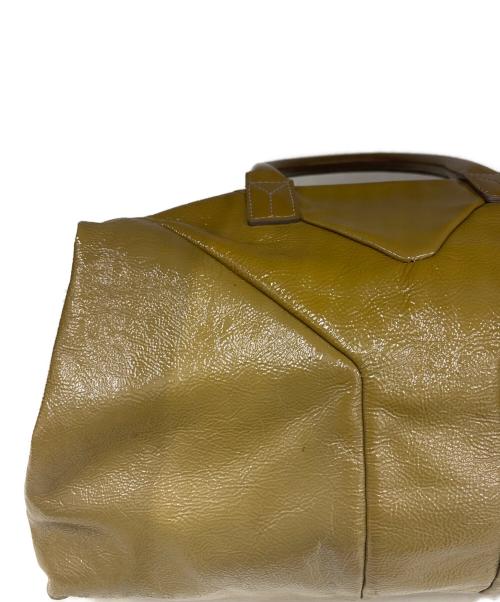 Yves Saint Laurent（イヴサンローラン）Yves Saint Laurent (イヴサンローラン) ハンドバッグ マスタードの古着・服飾アイテム