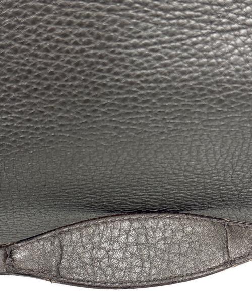GUCCI（グッチ）GUCCI (グッチ) チェーンショルダーバッグ　インターロッキング メタリックグレーの古着・服飾アイテム
