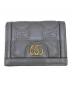 GUCCI（グッチ）の古着「コンパクトウォレット　GGマトラッセ」｜グレー