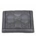 GUCCI (グッチ) コンパクトウォレット　GGマトラッセ グレー：25000円