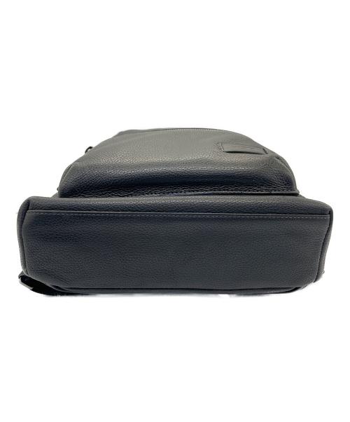 TUMI（トゥミ）TUMI (トゥミ) レザーリュック　HARRISON　ハリソン ブラックの古着・服飾アイテム
