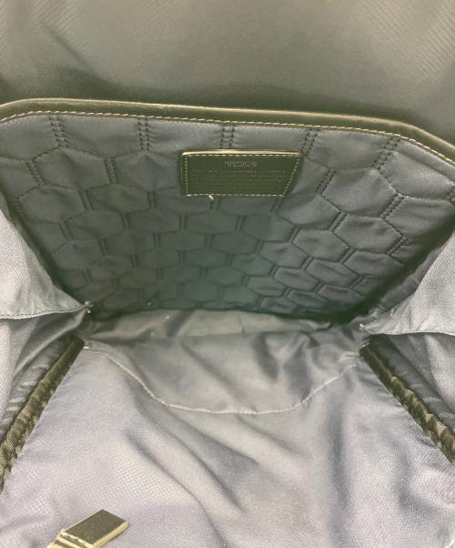 TUMI（トゥミ）TUMI (トゥミ) レザーリュック　HARRISON　ハリソン ブラックの古着・服飾アイテム