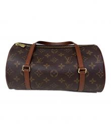 LOUIS VUITTON（ルイ ヴィトン）の古着「ハンドバッグ　パピヨンPM」｜ブラウン