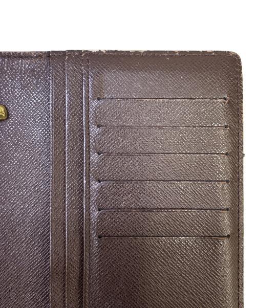 LOUIS VUITTON（ルイ ヴィトン）LOUIS VUITTON (ルイ ヴィトン) 長財布　ポルトフォイユ ブラザ ブラウンの古着・服飾アイテム