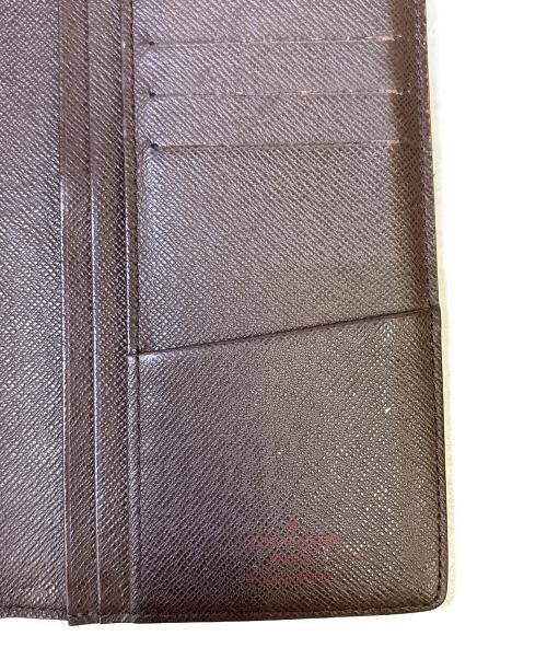 LOUIS VUITTON（ルイ ヴィトン）LOUIS VUITTON (ルイ ヴィトン) 長財布　ポルトフォイユ ブラザ ブラウンの古着・服飾アイテム