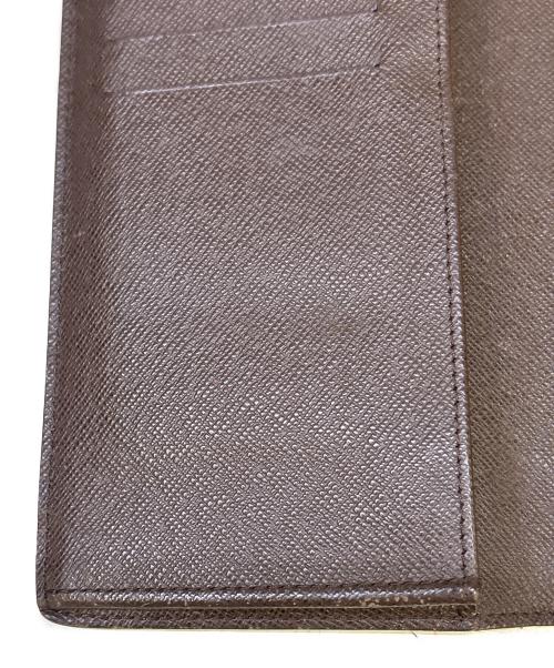 LOUIS VUITTON（ルイ ヴィトン）LOUIS VUITTON (ルイ ヴィトン) 長財布　ポルトフォイユ ブラザ ブラウンの古着・服飾アイテム