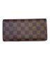LOUIS VUITTON（ルイ ヴィトン）の古着「長財布　ポルトフォイユ ブラザ」｜ブラウン