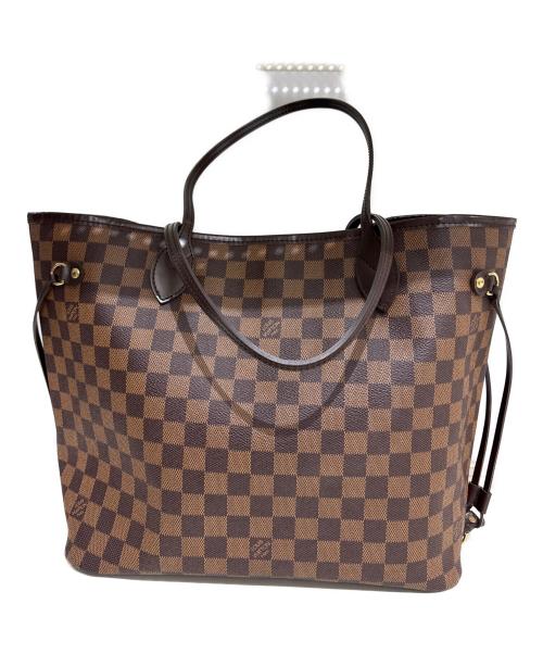 LOUIS VUITTON（ルイ ヴィトン）LOUIS VUITTON (ルイ ヴィトン) トートバッグ　ネヴァーフルMM ブラウンの古着・服飾アイテム