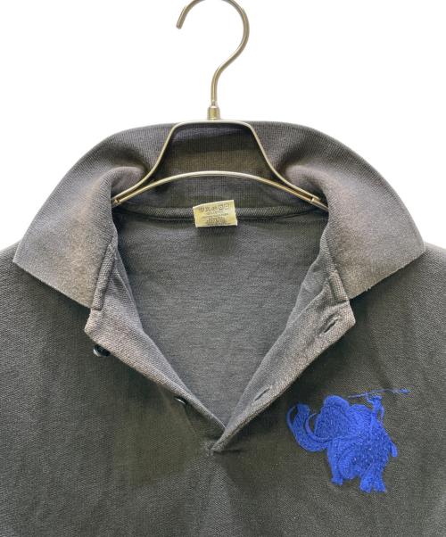 KAPITAL（キャピタル）KAPITAL (キャピタル) ポロシャツ ブラック サイズ:2の古着・服飾アイテム