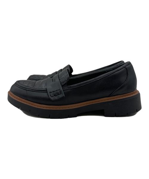 CLARKS（クラークス）CLARKS (クラークス) ローファー ブラック サイズ:23.5cmの古着・服飾アイテム